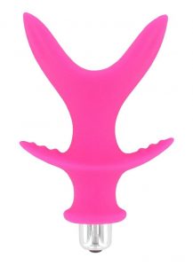 BASIC X Oliver roztahovací anální kolík vibrační růžový