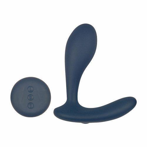 Romant Cily vibrační anální kolík na dálkové ovládání modrý ROMANT