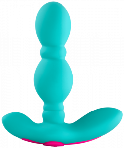 Vibrační anální kolík Funn Plug Turquoise