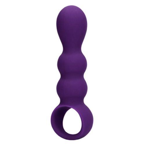 Loveline anální vibrátor - Clear Purple Loveline