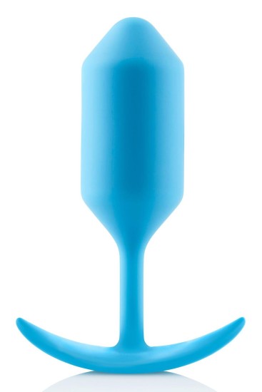 b-Vibe Snug anální kolík 3 modrý