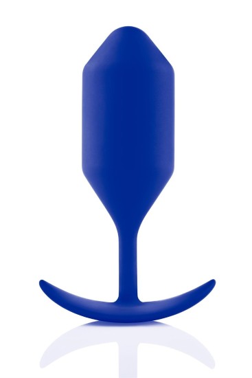 b-Vibe Snug Plug 4 Modrý