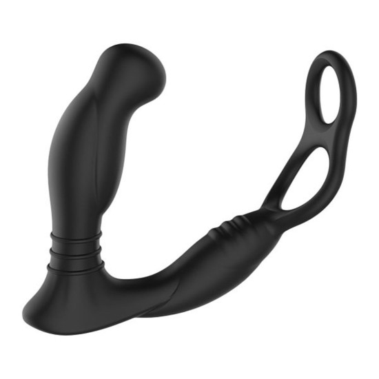 NEXUS Simul8 vibrátor na prostaty s kroužkem na penis a varlata