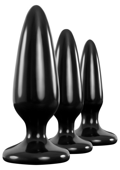 Sada pro trénink s análními kolíky Pleasure Plug 3ks